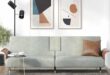 Sofa Bed With Cup Holders Light Gray Velvet For Your Space