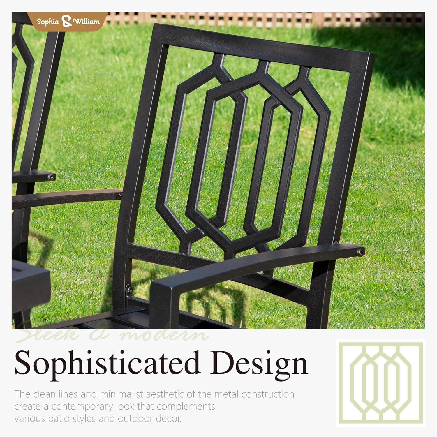 Sophia & William Patio Set: Stylish comfort Meets Sun Protection