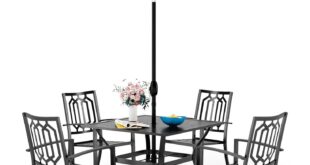 Sophia William Patio Set Stylish Comfort Meets Sun Protection