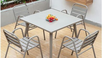 Spacious And Durable Aluminum Patio Set For Any Occasion