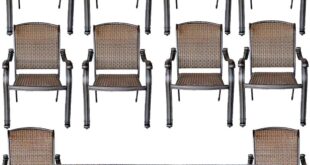 Spacious And Sturdy Exploring The 10 Person Patio Dining Set