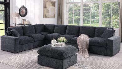 Spacious Comfort And Style Exploring A 146 Modular Sofa