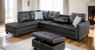 Spacious Comfort And Style Exploring The 3 Piece Faux Leather Sofa Set