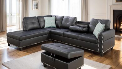 Spacious Comfort And Style Exploring The 3 Piece Faux Leather Sofa Set