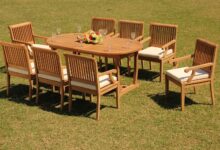 Spacious Comfort And Style Exploring The Grade A Teak Wood Dining Set