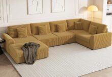 Spacious Comfort And Style Exploring The Modular U Shaped Sofa