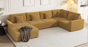 Spacious Comfort And Style Exploring The Modular U Shaped Sofa