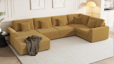 Spacious Comfort And Style Exploring The Modular U Shaped Sofa