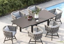 Spacious Comfort And Style With The Grand Patio Dining Set