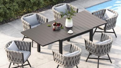 Spacious Comfort And Style With The Grand Patio Dining Set
