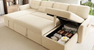Spacious Comfort Meets Clever Storage In Yitahome Sofa Bed