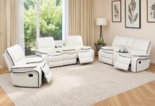 Spacious Comfort Meets Smart Design Recliner Sofa Set Review