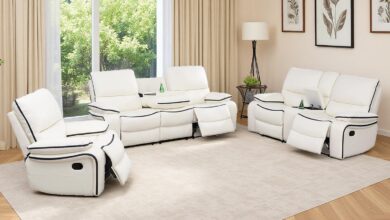 Spacious Comfort Meets Smart Design Recliner Sofa Set Review
