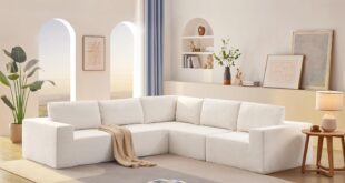 Spacious Comfort Meets Style In This Modular L Shaped Sofa