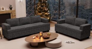 Spacious Comfort Meets Style Youdenova 2 Piece Sofa Set Review