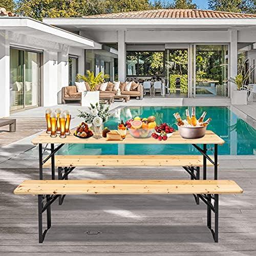 Spacious & Sturdy Outdoor Dining Set Perfect for Any Gathering