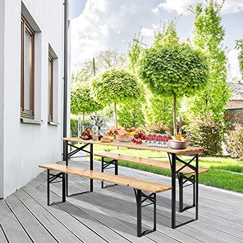 spacious & Sturdy Outdoor Dining Set Perfect for Any Gathering