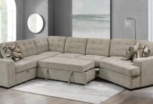 Spacious Stylish Living Large With A Convertible Sectional Sofa