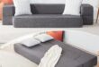 Spacious Versatile Floor Sofa Bed For Small Living Spaces