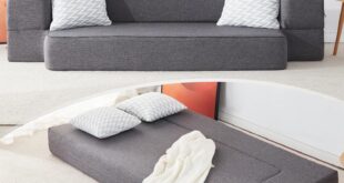 Spacious Versatile Floor Sofa Bed For Small Living Spaces