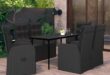 Spending Evenings In Style Black Rattan Garden Dining Set Review