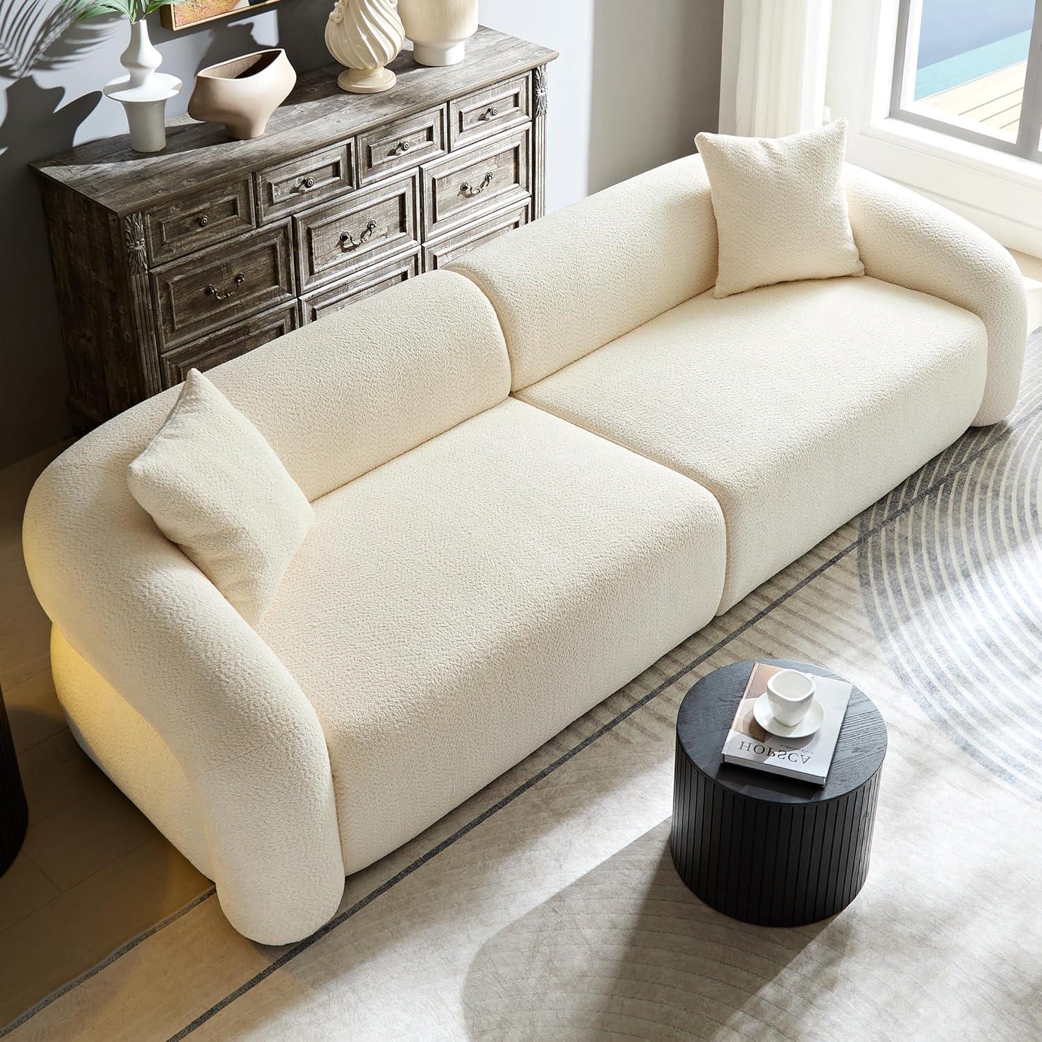 Sprawling Comfort Meets Style Exploring A Modular Cloud Sofa