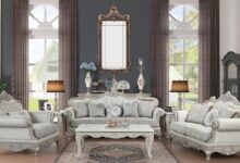 Thick Velvet Fabric 3Pc Living Room Set — cozy for your room