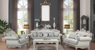 Thick Velvet Fabric 3Pc Living Room Set — cozy for your room