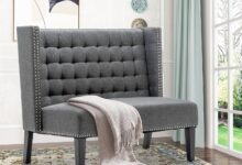 Tongli 46 Small Loveseat How It Fits Your Entryway