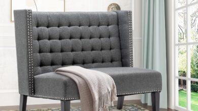 Tongli 46 Small Loveseat How It Fits Your Entryway