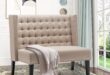 Tongli 46 Small Loveseat Settee Fits Your Narrow Entryway