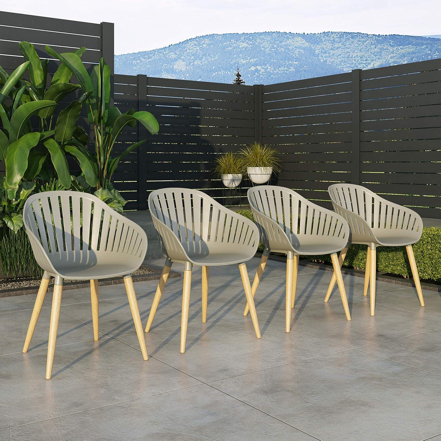 Transforming Our Backyard with Urban Elements' Stylish Teak Patio Set