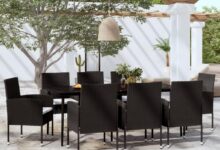 Transforming Our Outdoor Space With A Stylish Black Patio Set