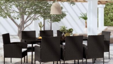 Transforming Our Outdoor Space With A Stylish Black Patio Set