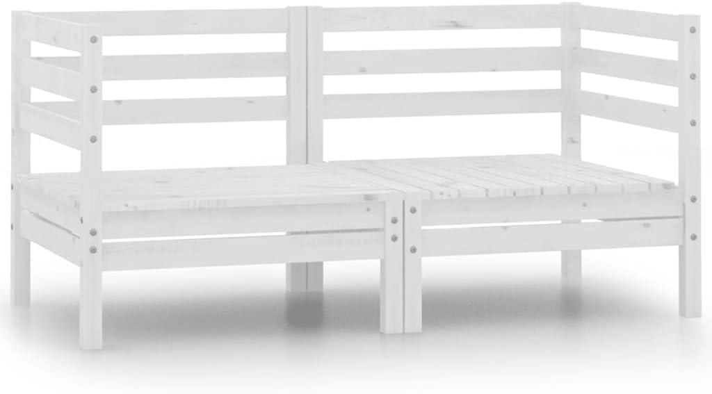 Transforming Outdoor Spaces With A Modular White Pine Wood Sofa Set