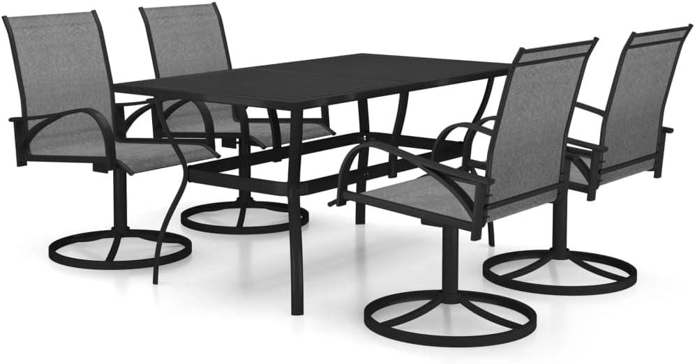 Transforming Outdoor Spaces With A Stylish 5 Piece Metal Patio Set