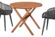 Transforming Outdoor Spaces With Amazonia Eucalyptus Wood Dining Set