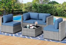 Transforming Outdoor Spaces With Shintenchi Modular Patio Set