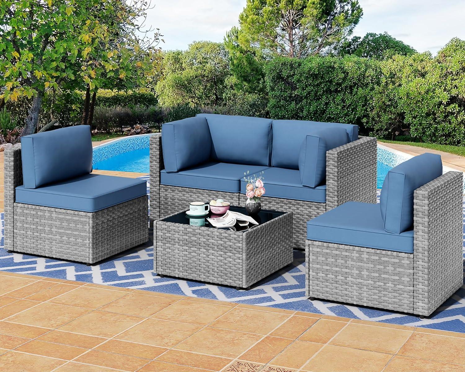 Transforming Outdoor Spaces With Shintenchi Modular Patio Set