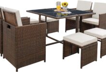 Transforming Outdoor Spaces With Tuoze Stylish Rattan Set