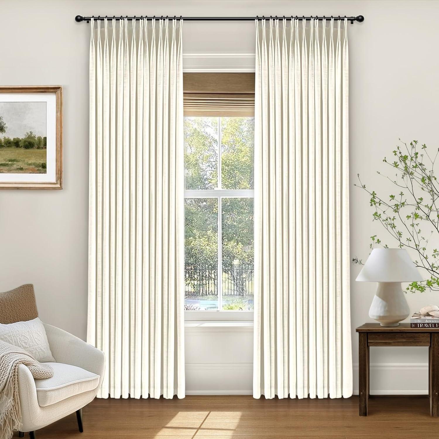 Transforming Spaces with INOVADAY's Elegant Linen Blackout Curtains