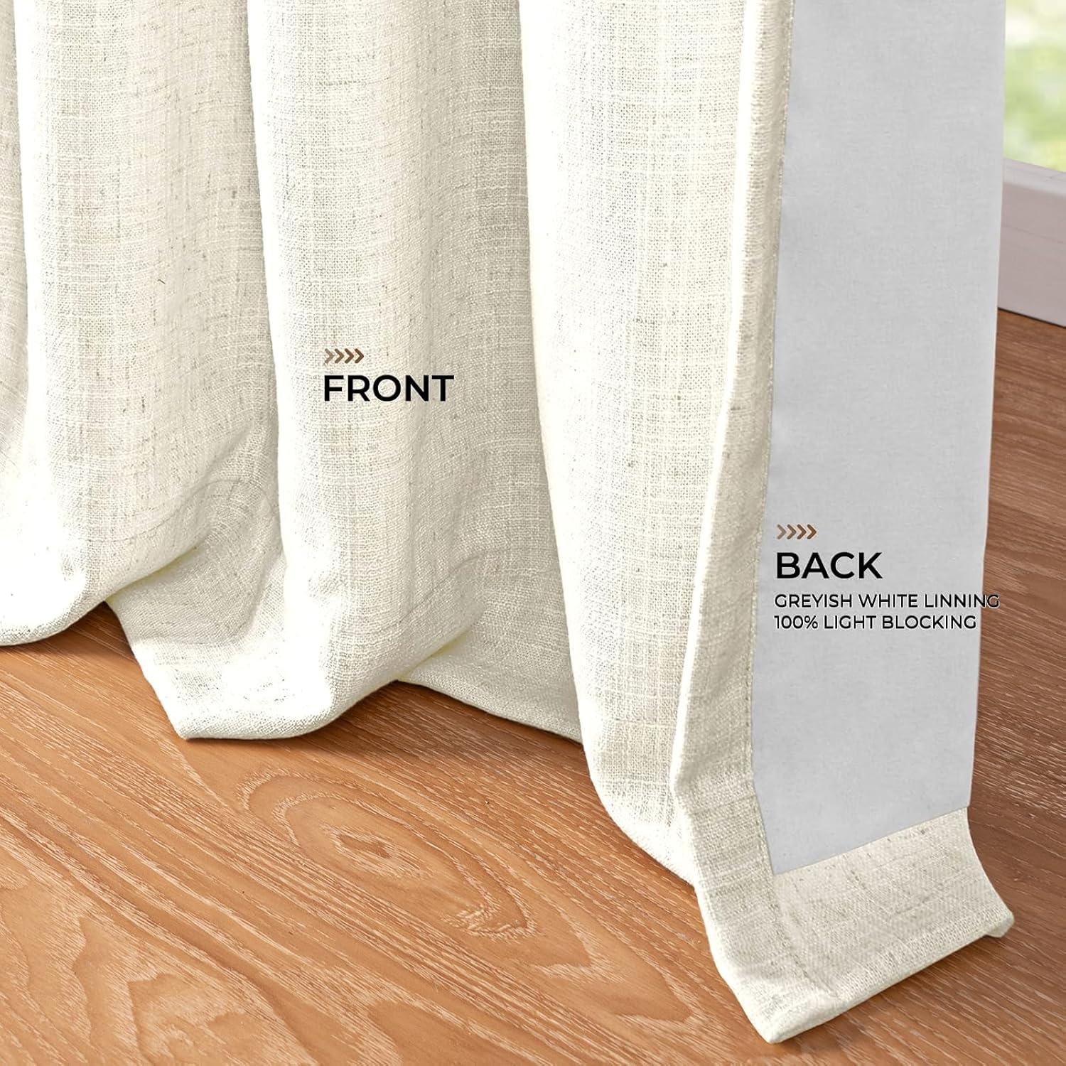 Transforming Spaces with INOVADAY's Elegant Linen Blackout Curtains