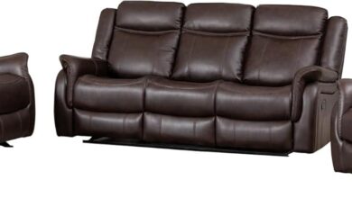 Unwinding In Style A Look At The 3 Piece Reclining Sofa Set