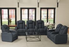 Unwinding In Style Exploring A Versatile Leather Recliner Set