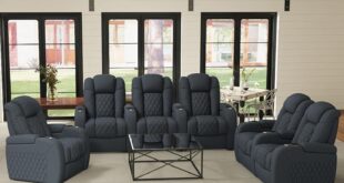 Unwinding In Style Exploring A Versatile Leather Recliner Set