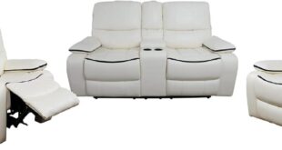 Unwinding In Style Exploring The Ivory White Reclining Set