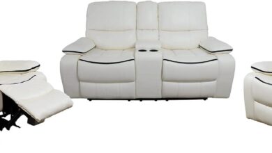 Unwinding In Style Exploring The Ivory White Reclining Set