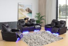 Unwinding In Style Exploring The Leather Power Recliner Set