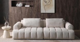 Unwinding In Style Exploring The Plush Comfort Of Modular Teddy Velvet Sofas