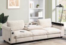 Unwinding In Style Exploring The Ultimate Bluetooth Chenille Sofa